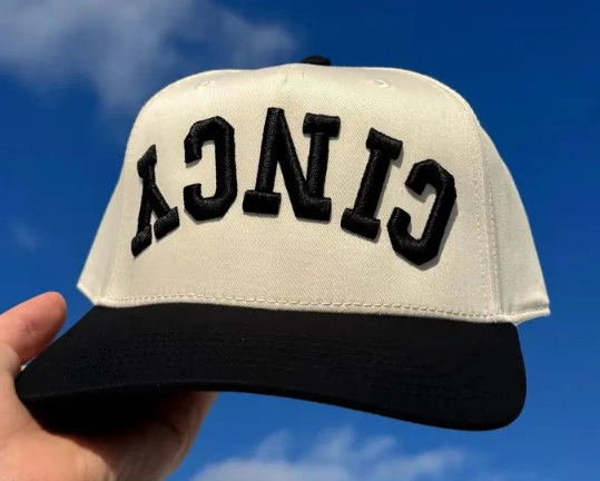 Custom lettering cap embroidery (cap embroidery / 3D lettering) embroidery digitizing sample by Tajima Digitizer